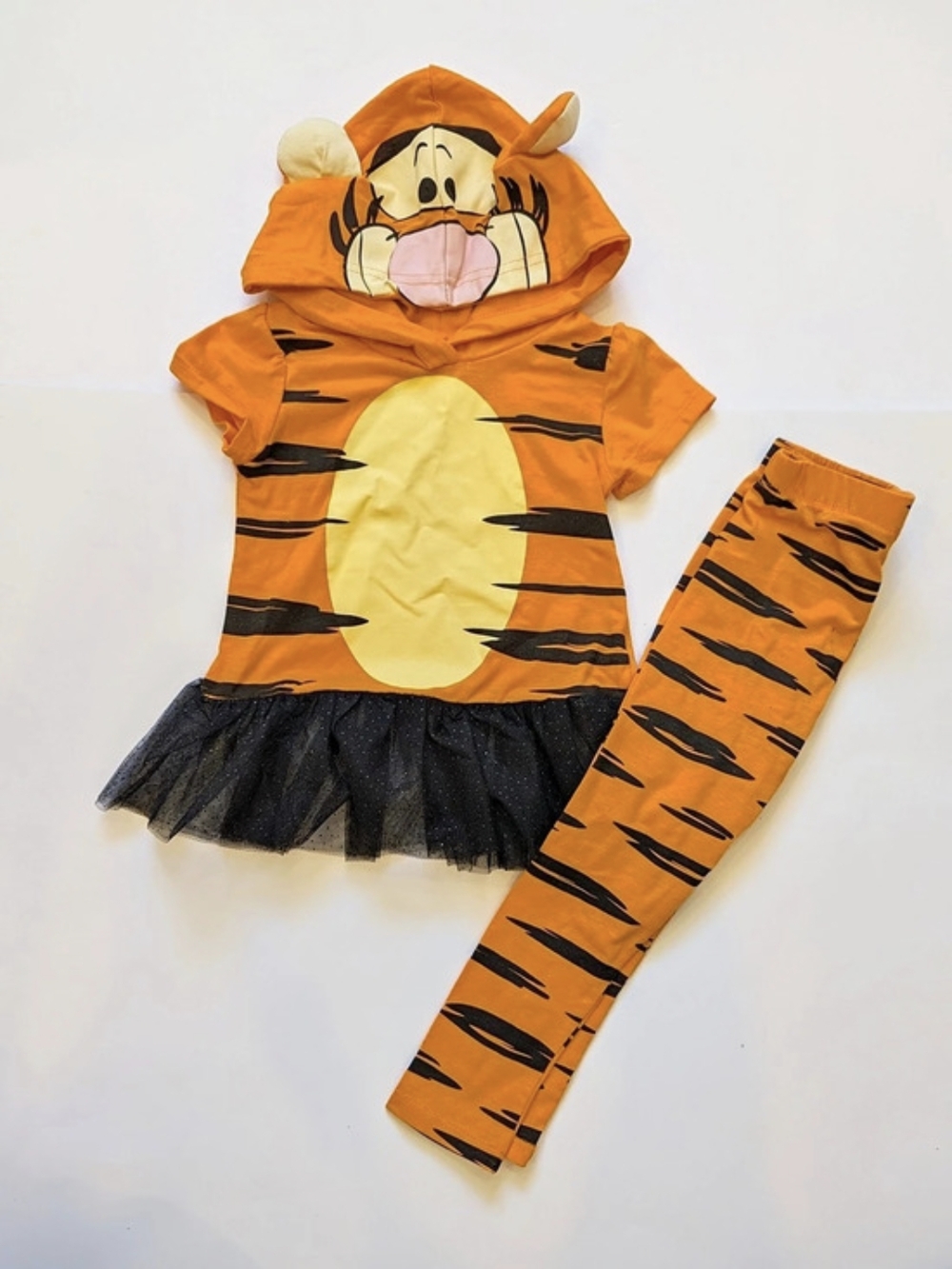 2/$30 💙 Disney Winnie the Pooh Tigger Toddler Girls Halloween Costume 2T